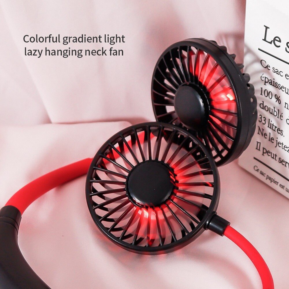 پنکه گردنی شارژی دارای LED